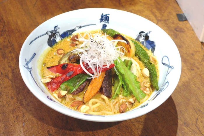 ベジ白湯カレー麺