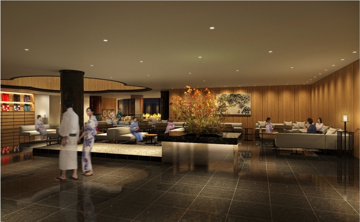 無料ラウンジ完成イメージ（実際とは異なる場合がございます）