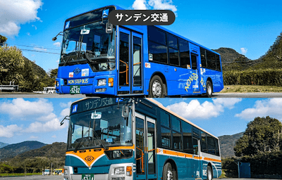 「サンデン1dayパス 1日券 / 24時間券」イメージ