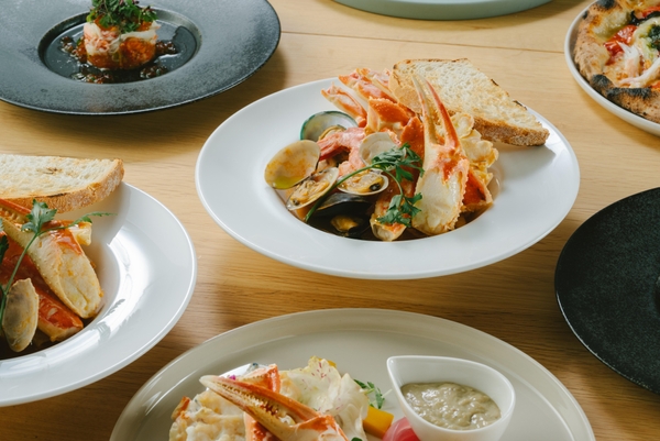 <FUYU -蟹->コース 一例