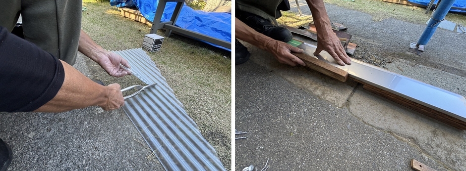 板金屋さん作業風景