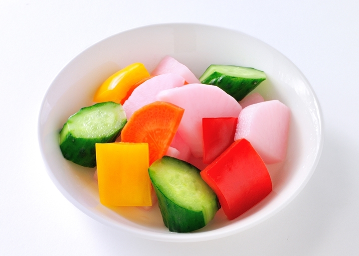 調理例:お好み野菜の岩下漬け