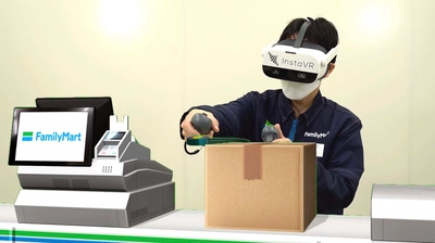 コンビニエンスストア初！ストアスタッフ研修にVRを導入