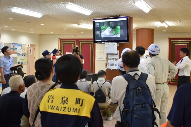 令和元年度 岩手県岩泉町総合防災訓練