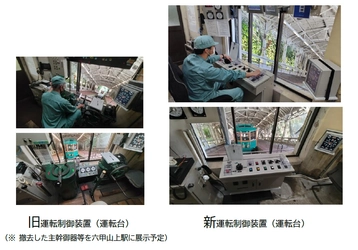 六甲ケーブル 運転再開記念イベントを開催 1932年の開業以来使用してきた手動式の運転制御装置を更新し、 安全性が向上 ご愛顧への感謝を込めて特別企画を実施します