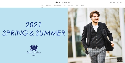 創業70年を超える老舗アパレルブランド三峰が 自社ECサイト「Mitsumine Online Shop」をオープン！