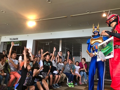 昆虫教室ミヤマ仮面&クワガタ忍者1