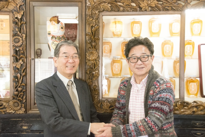 菓子匠 末広庵、高橋孫左衛門商店 両代表