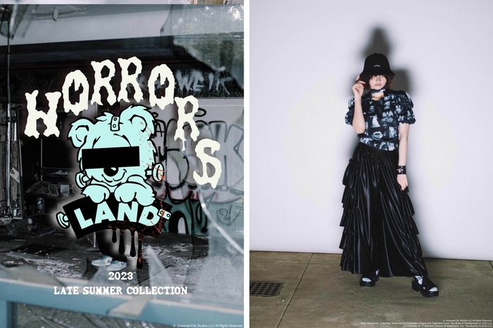『LAND HORRORS』(画像左) Monster Blouse(画像右)