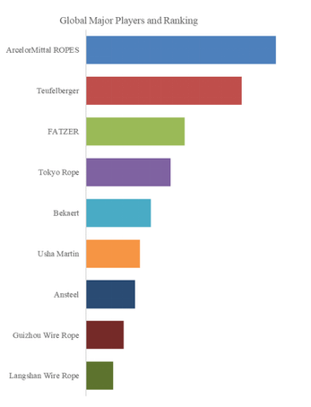 上記データはYHResearch社のレポートに基づくものです: グローバルロープウェイ用スチールワイヤーロープのトップ会社の市場シェアおよびランキング 2025