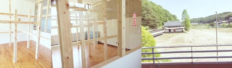 猫部屋改装中風景