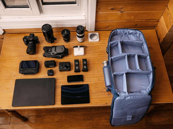 防災にも対応する大容量バックパック