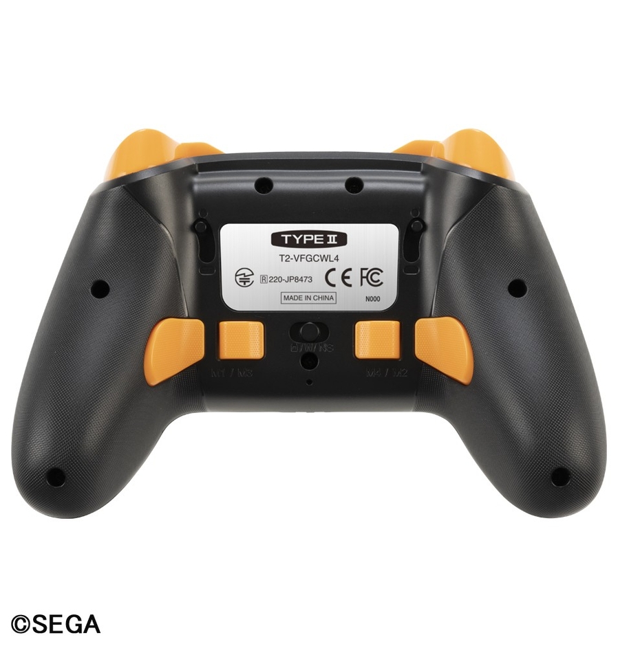 背面に4つの拡張ボタンとトリガー深度切り替えスイッチを搭載