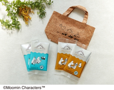 『CAFE@HOME ムーミン谷 水出しアイスコーヒー トートバッグセット』 2,100円(税込)