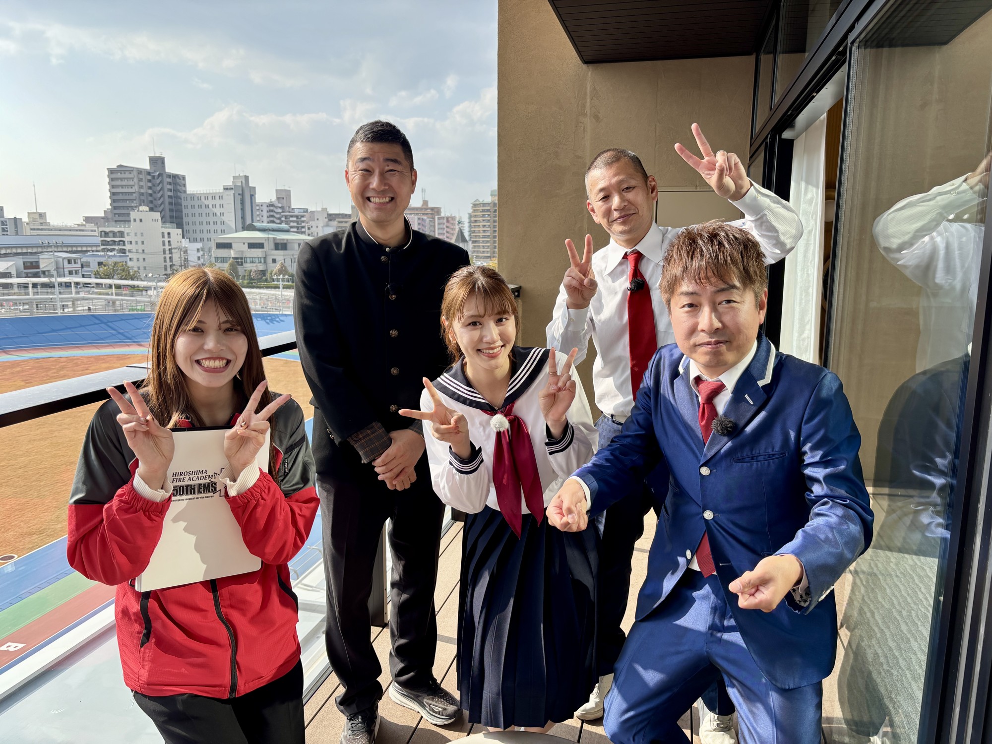 Ｕ字工事×塚本恋乃葉が潜入！まもなくグランドオープンを迎えるアーバンサイクルパークス広島へ！