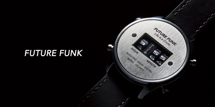 FUTURE FUNK」にアナログデジタルウォッチが登場！ 1970年代の