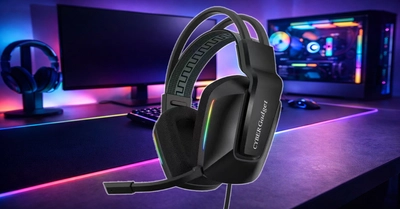 迫力のサウンドとボイスチャットが楽しめる！
USB Type-C接続のヘッドセット