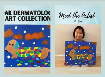 9歳児アーティストMISAが東京で初の個展「夢の世界」を 東京赤坂のインターナショナル保育園にて8月14日より3日間開催