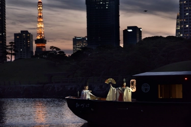 星のや東京 伝統芸能と貸切舟でのナイトクルーズを楽しむ 「東京・秋夜の舟あそび ～船上雅楽～」今年も開催 期間：2019年9月1日〜11月30日