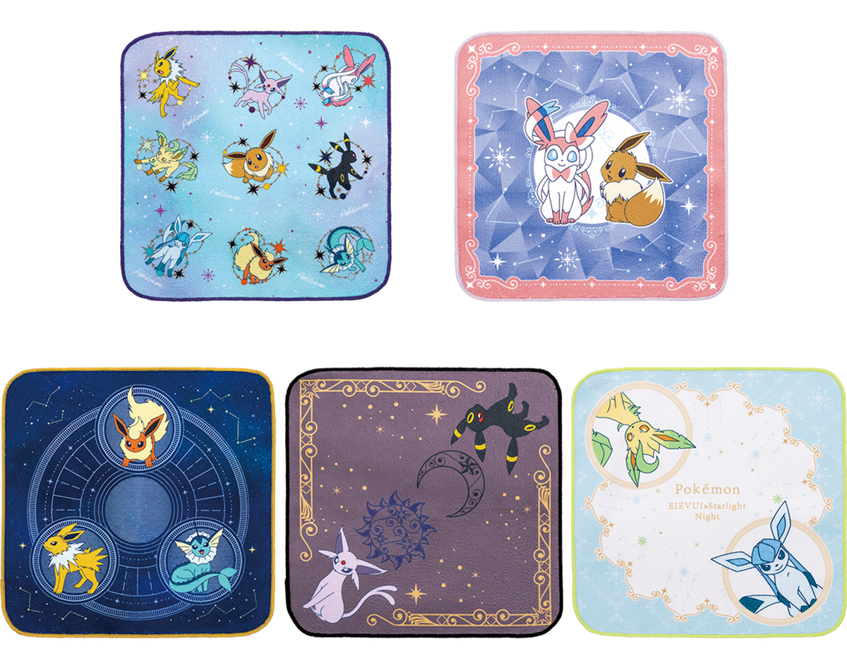 ポケモン 一番くじ イーブイ F賞 G賞 ガラスコレクション ハンドタオル ポケモン イーブイの一番くじが新登場！ 星空をテーマにしたアイテムが
