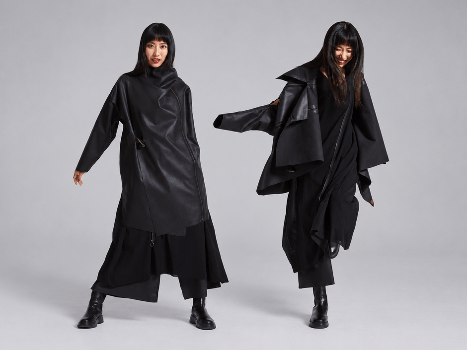 COAT STOLE / Ultrasuede(R) NU ― 一つのアイテムから生まれる異なるシルエット