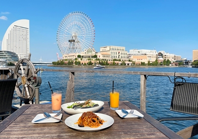みなとみらいの景色を眺めて優雅にお食事