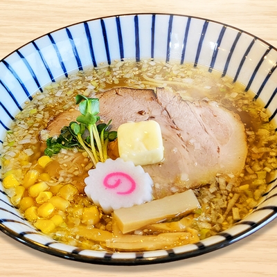 北海道：函館塩バターらーめん