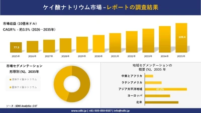 ケイ酸ナトリウム市場の発展、傾向、需要、成長分析および予測2026－2035年