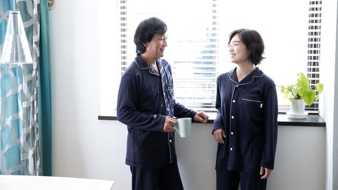 男女兼用低刺激設計パジャマ　イメージ画像(2)
