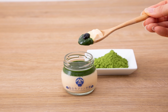 石山寺プリン 濃い茶