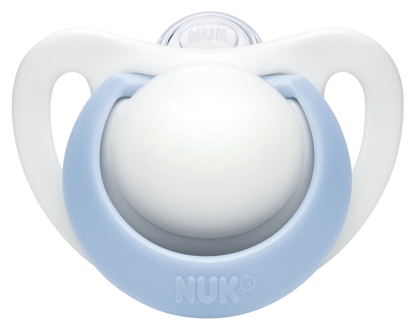 おしゃぶりジーニアス（消毒ケース付き）ブルー