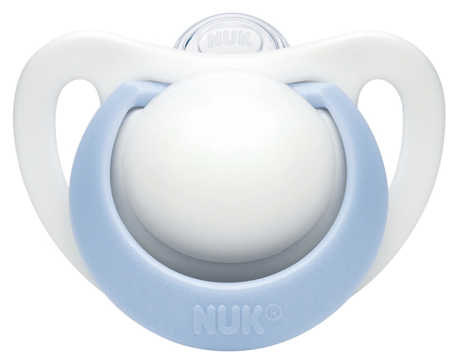 おしゃぶりジーニアス(消毒ケース付き)ブルー