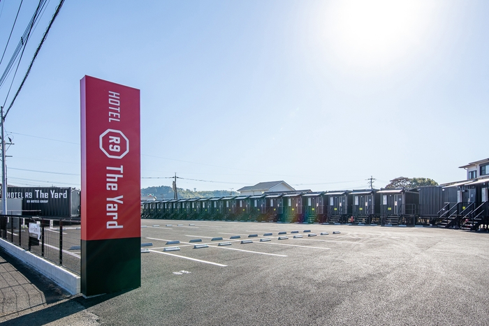 レスキューホテル出動拠点 HOTEL R9 The Yard シリーズ 外観(画像は伊佐店)