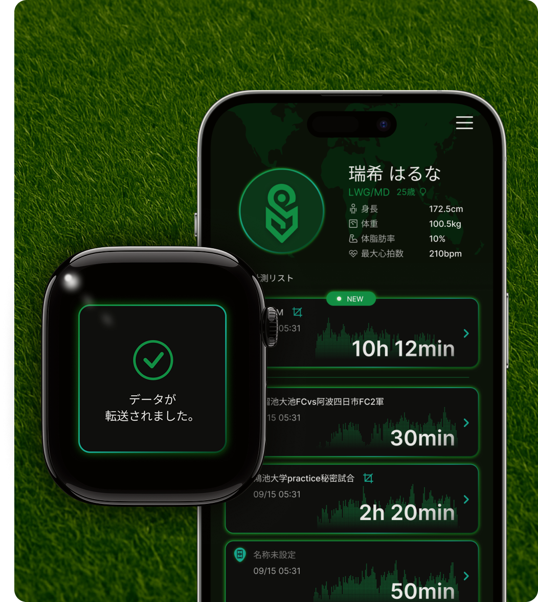 iPhoneとアップルウォッチ