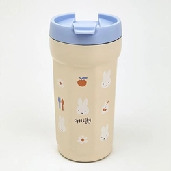 優しいミッフィーのデザインに癒される。デスクワークや休憩時におすすめなタンブラーです。