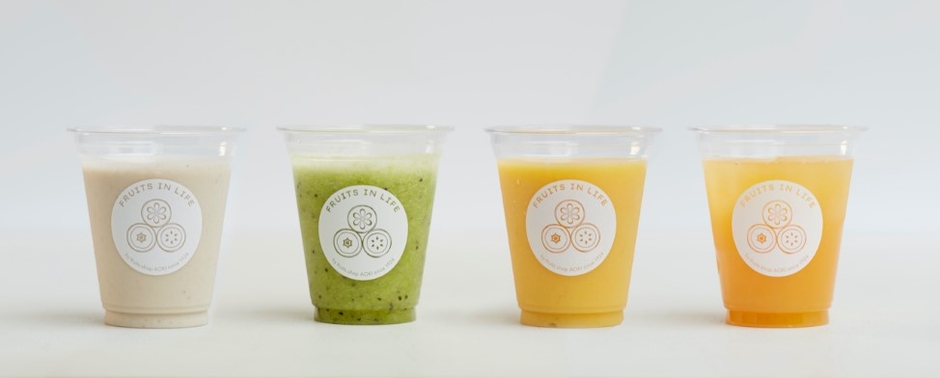 スムージー 全9種類　各500円～600円(税抜)　