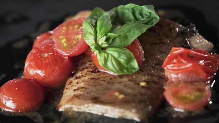 佐久鯉のアクアパッツァ