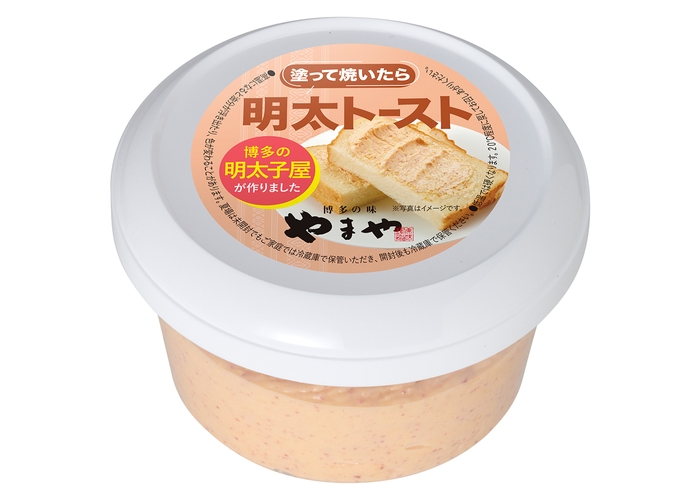 塗って焼いたら明太トースト　