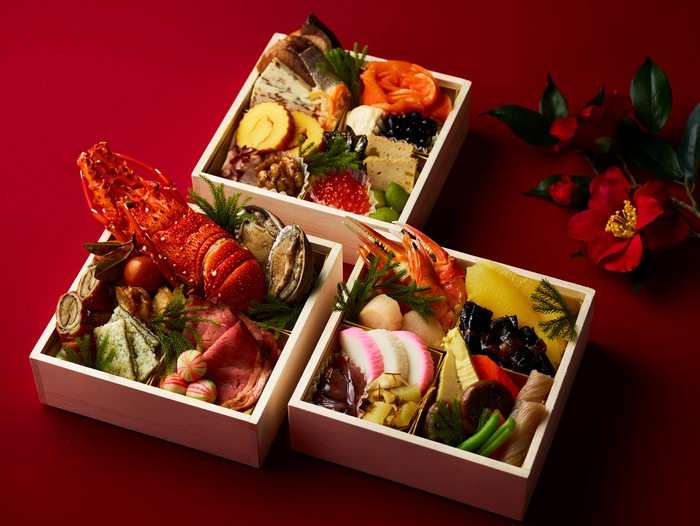 3段おせち料理イメージ