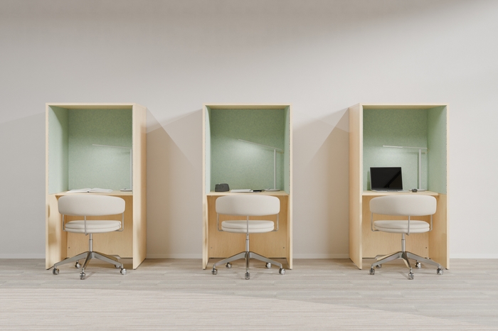 BOXデスク:ピスタチオグリーン