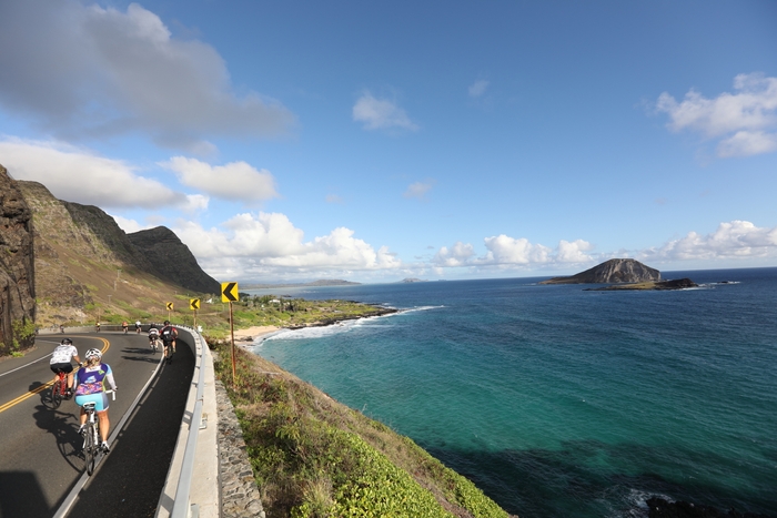 ホノルルセンチュリーライド 雄大な景色が楽しめるコース