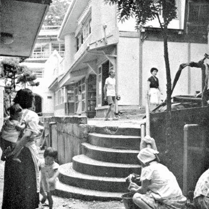 昭和の椿温泉 湯治の様子