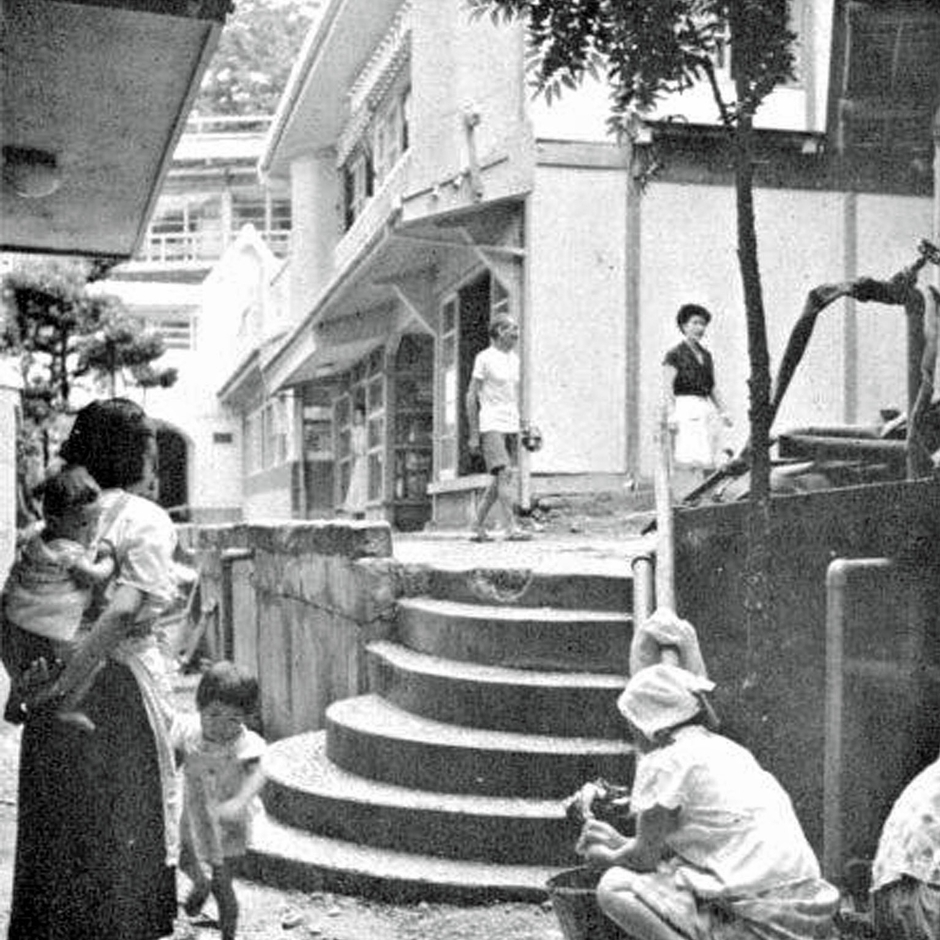 昭和の椿温泉 湯治の様子