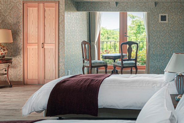 ▲上質な寛ぎと静けさを追求した空間を提供