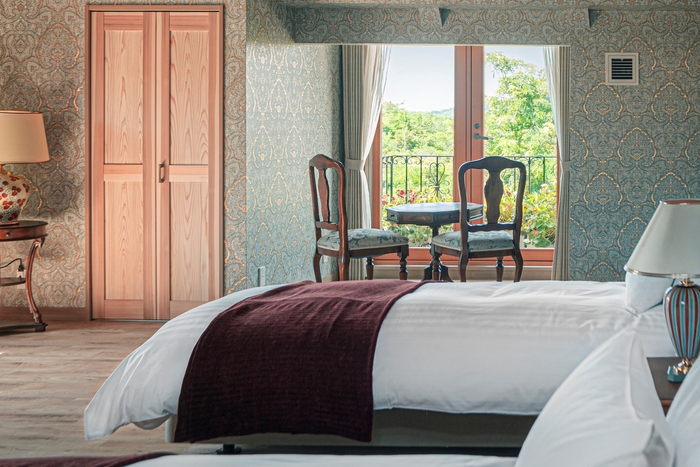 ▲上質な寛ぎと静けさを追求した空間を提供