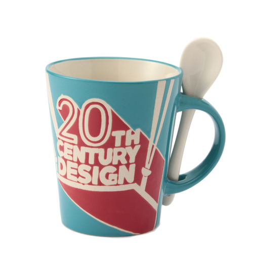 「スプーン付きマグカップ 20th Century」価格：390円／内容量：約300ml