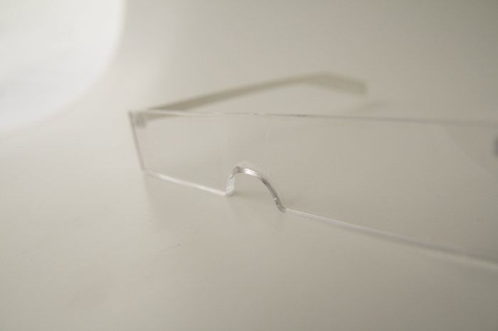 リーディンググラス 白5