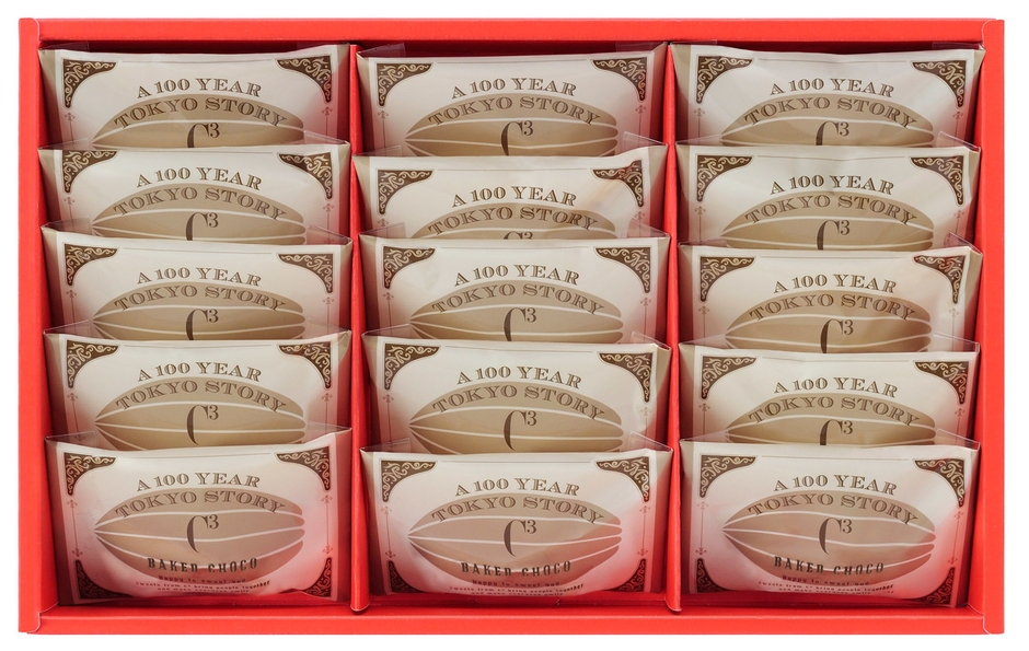 チョコレートマドレーヌ 15個身箱 本体価格1,800円 (税込価格1,944円)