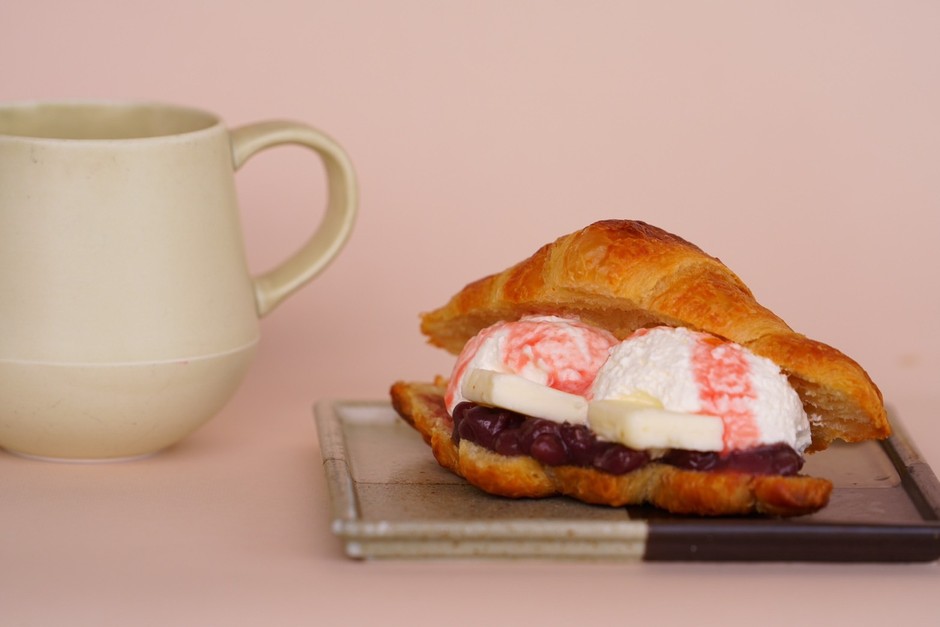 ロワッサン いちごクリーム