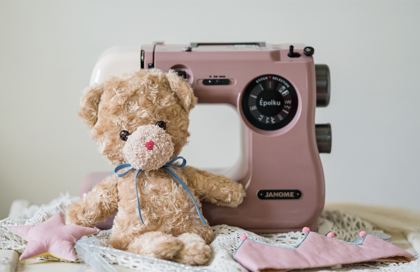 ぬいぐるみやオリジナルの小物づくりにも